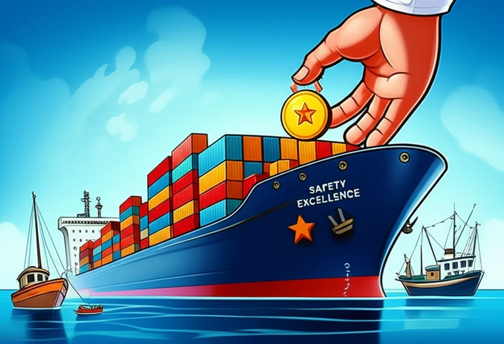 해사안전 우수사업자 공모 포스터