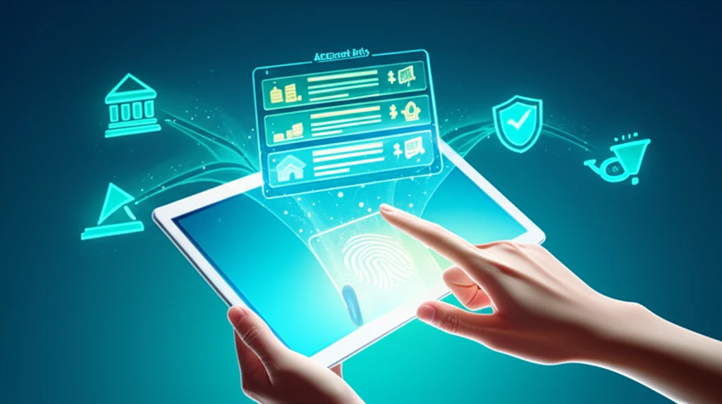 어카운트인포 접속 화면