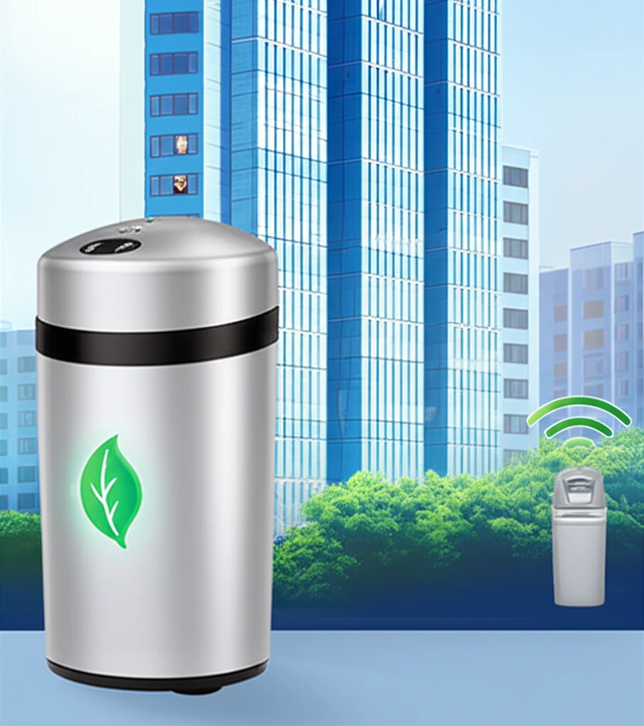 음식물 처리기 보조금 예산 마감 포스터 이미지