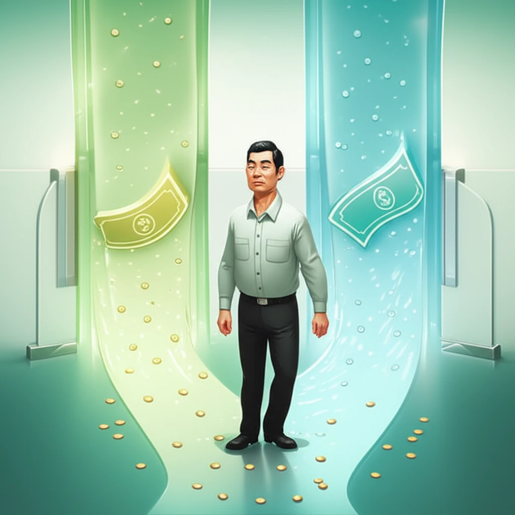 소득금액 100만원 계산 방식 다이어그램