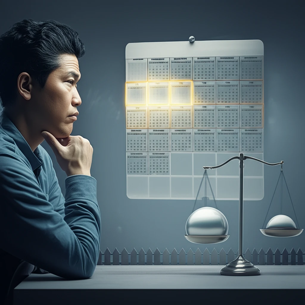 국민연금 최소 가입 기간 10년 강조 이미지