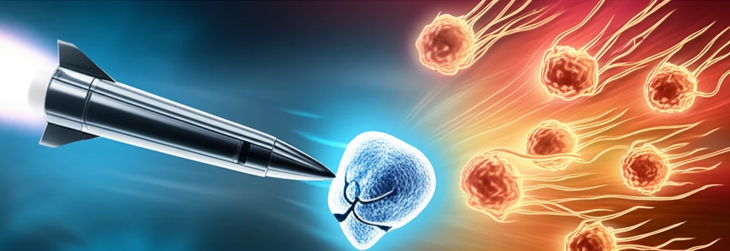 표적항암제와 면역항암제의 작용 원리 비교 다이어그램