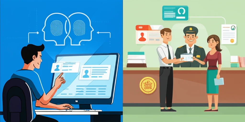 본론2 이미지 1: 온라인 신청 안내 화면