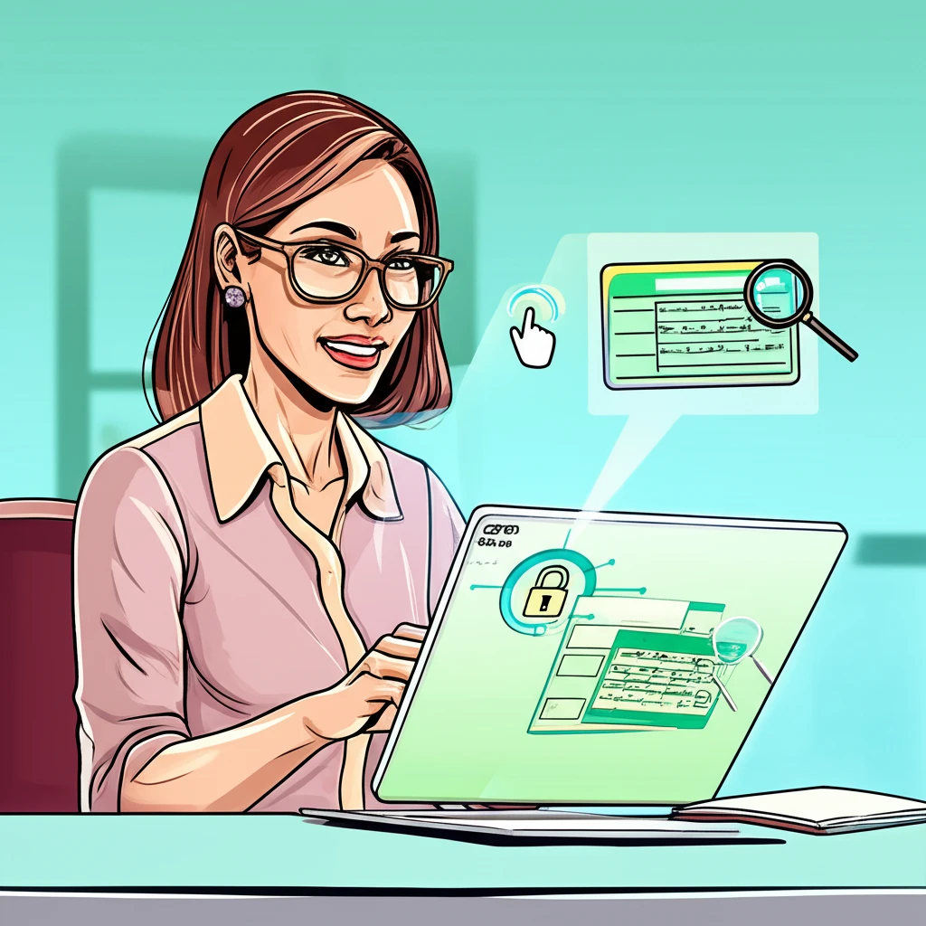 고용보험 가입 이력 조회 절차 화면 예시