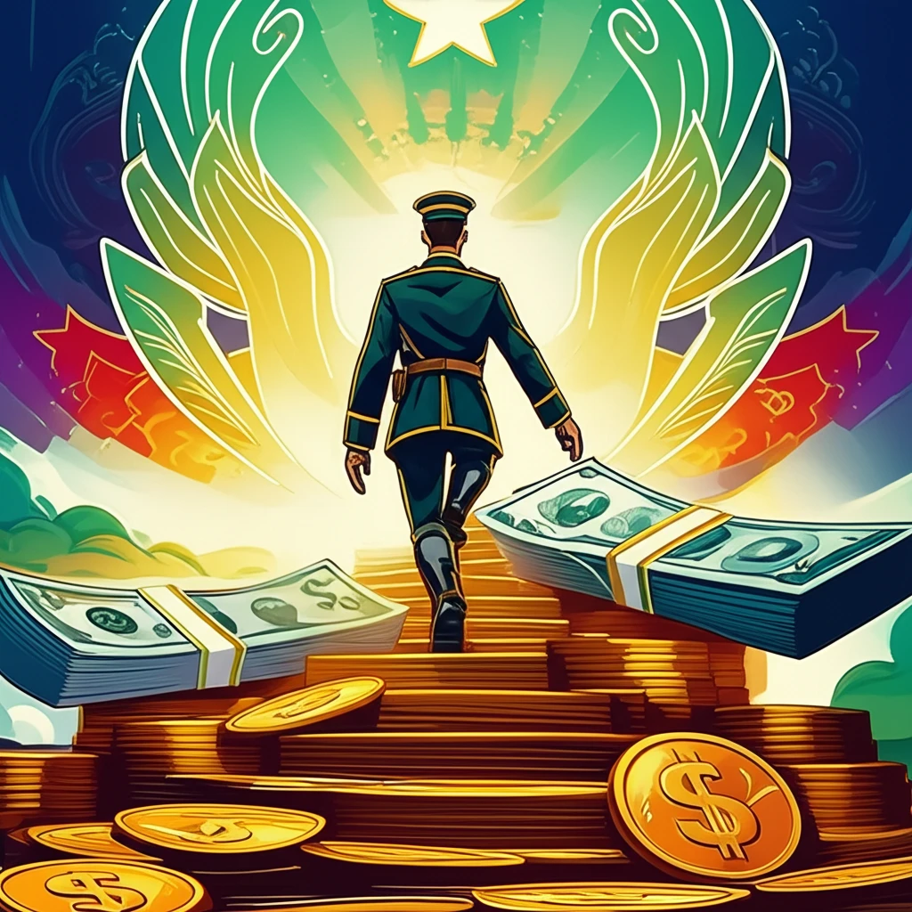 장병내일준비적금 금리 및 매칭 지원금 구조 이미지