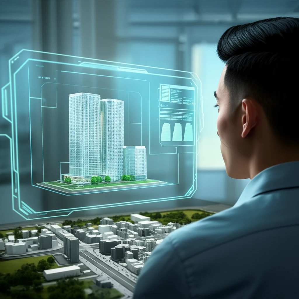 AI 기획설계 기능 실행 화면