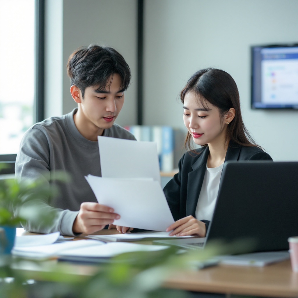 청년교통비 지원 신청 방법 총정리 가입 상담 장면