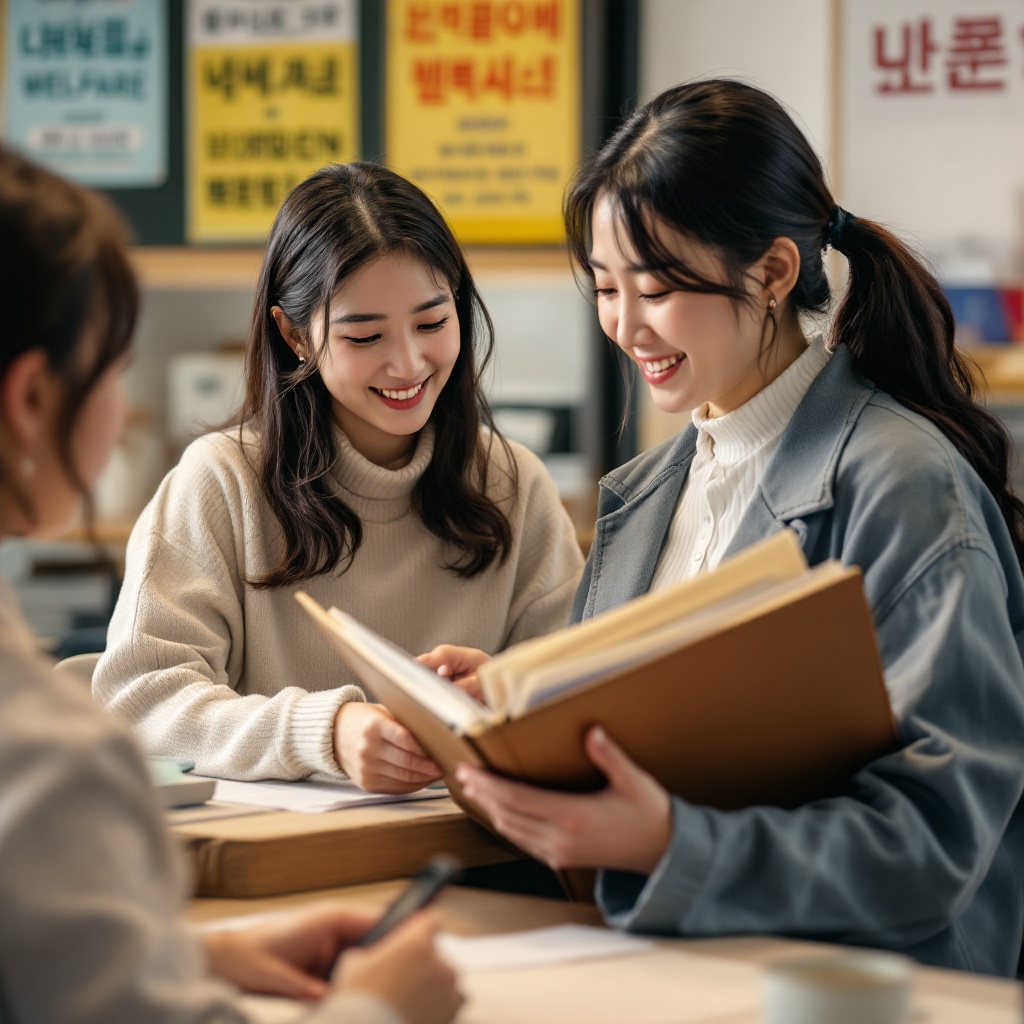 다문화가정 지원금 완벽 가이드 가입 상담 장면