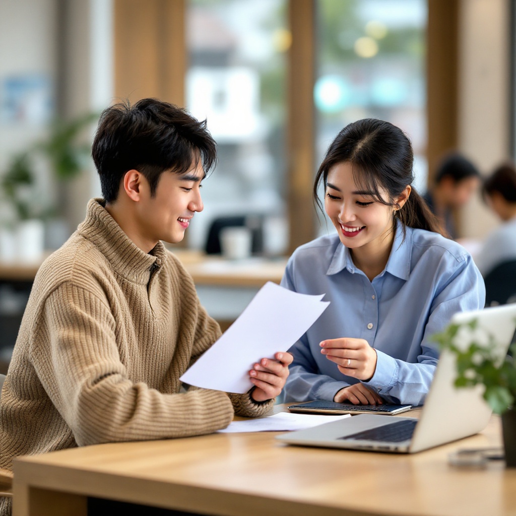 근로장려금 신청 대상 확인 가입 상담 장면