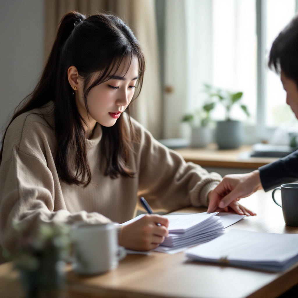 차상위계층 혜택 얼마나 받을까 가입 상담 장면